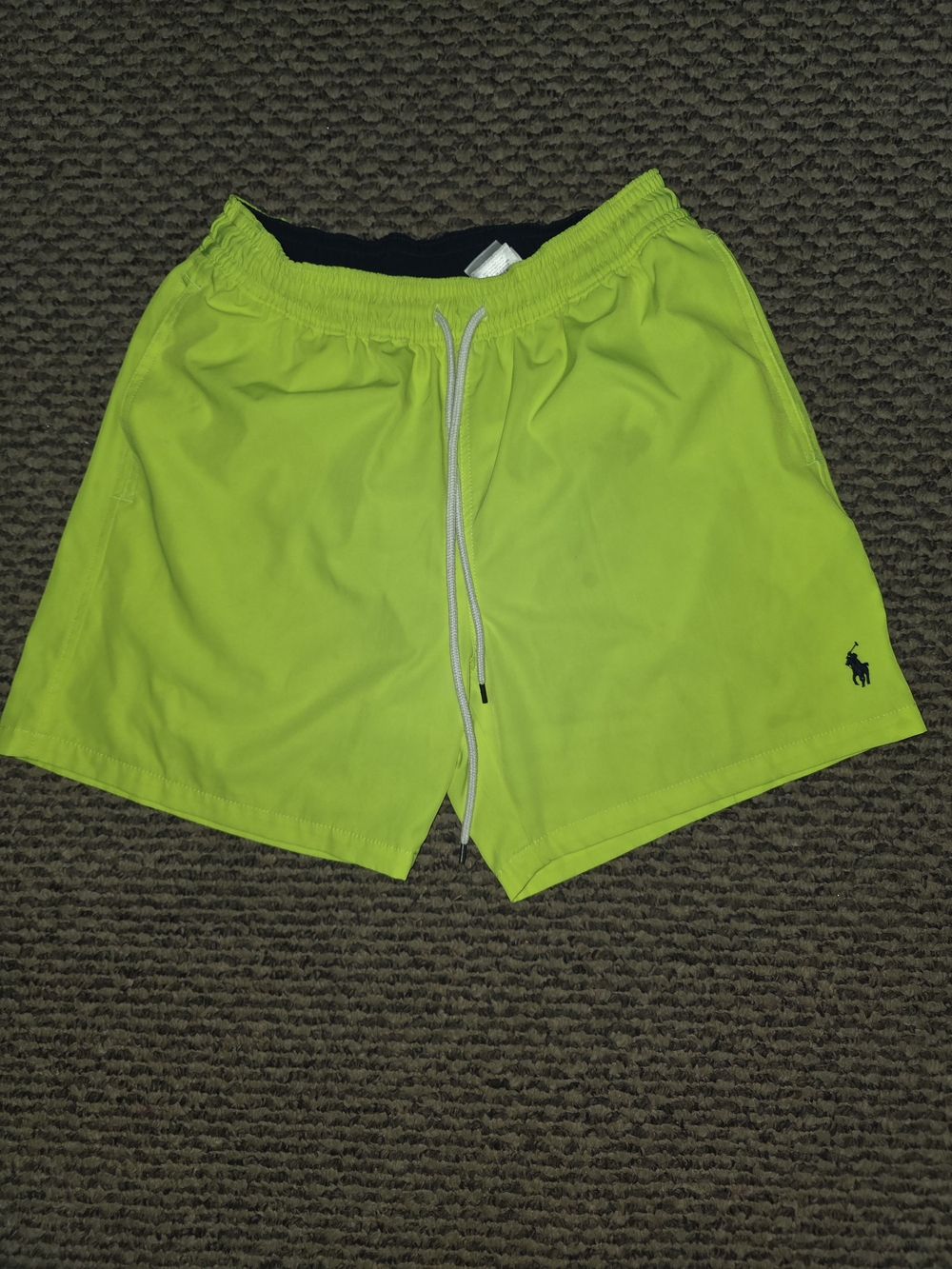 Polo by Ralph Lauren Neon Yellow Men's Swim Trunks